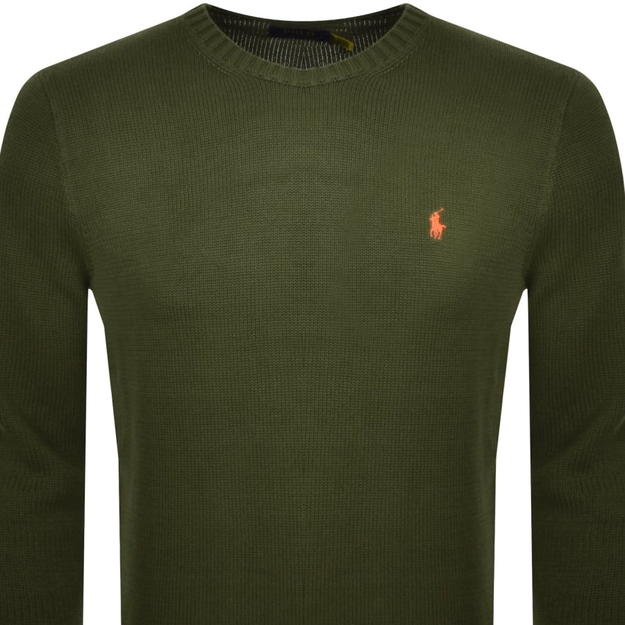 Green ralph lauren jumper on sale
